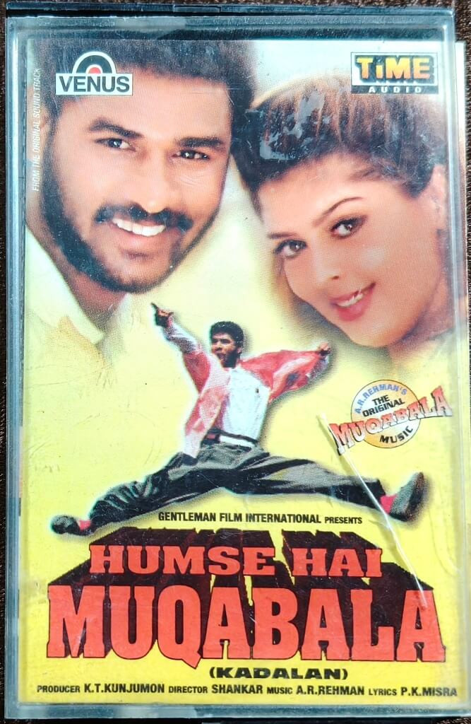 Humse Hai Muqabala (1994) A. R. Rahman Pre-Owned Time Audio – Venus Audio Cassette