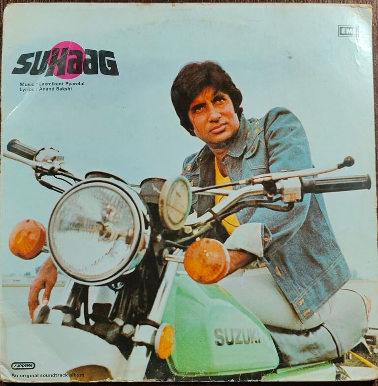 Suhaag (1979) Laxmikant-Pyarelal Pre-Owned Vinyl, 12" His Master's Voice LP Record
