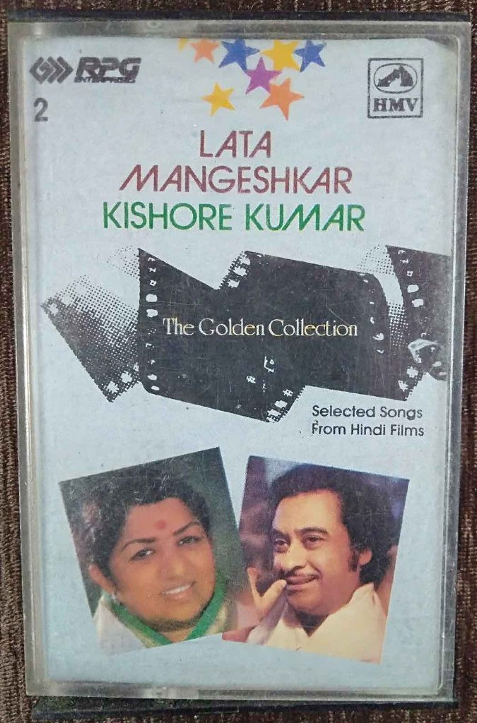 Lata Mangeshkar & Kishore Kumar - The Golden Collection - Selected Songs From Hindi Films - 2 (1991) Compilation Pre-Owned HMV, RPG Audio Cassette