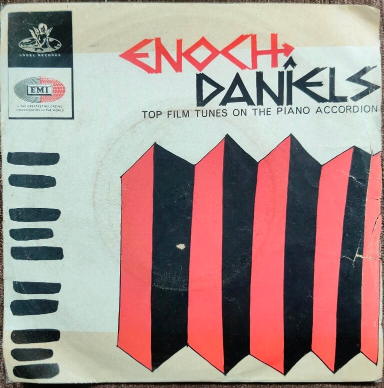 Enoch Daniels – Instrumental Version Film Tune Piano Accordion (1966) Bollywood OST Instrumental Pre-Owned Vinyl, 7" Angel Records EP Record