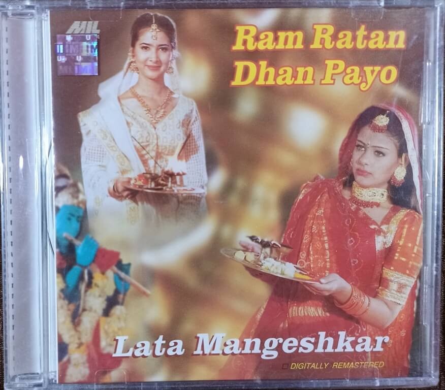 Lata Mangeshkar - Ram Ratan Dhan Payo (1997) Pre-Owned MIL Audio CD