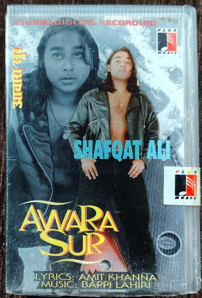 Shafqat Ali Khan – Awara Sur (1996) Bappi Lahiri Pre-Owned Plus Music Audio Cassette