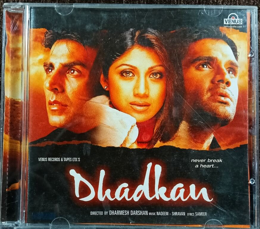 Dhadkan (2000) Nadeem-Shravan Pre-Owned Venus Audio CD