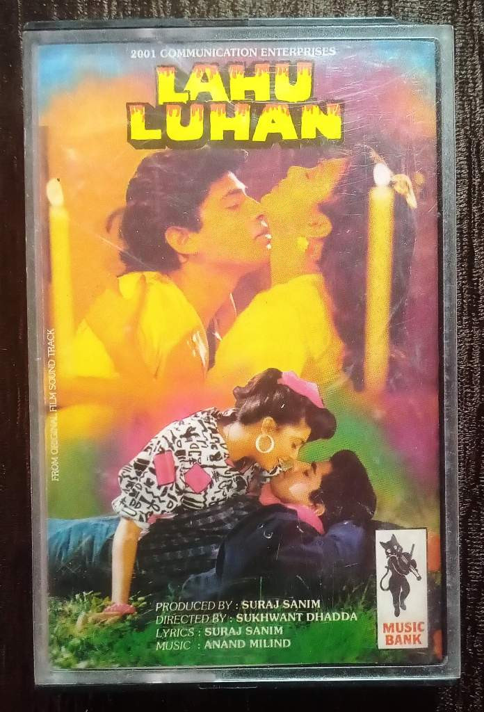 Lahu Luhan (1991) Anand-Milind Pre-Owned Music Bank Audio Cassette