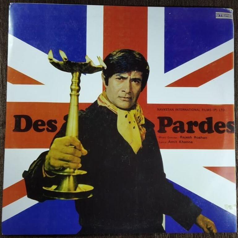 Des Pardes (1977) Rajesh Roshan Pre-Owned Vinyl, 12" LP Record