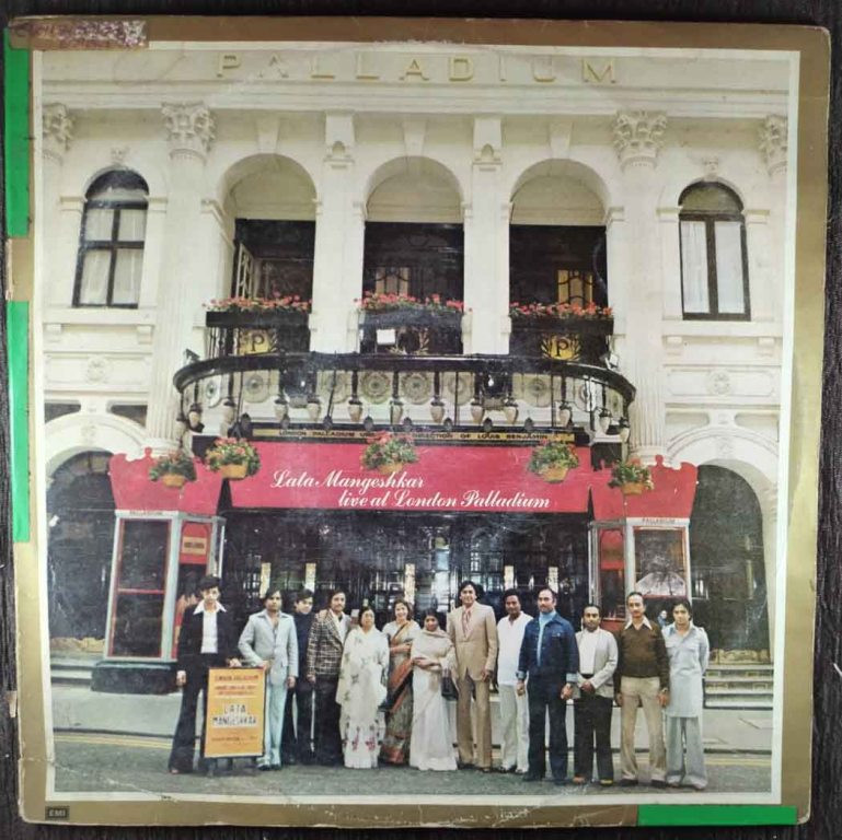 Lata Mangeshkar - Live At London Palladium (1980) Compilation Pre-Owned Vinyl, 12" Double LP Record