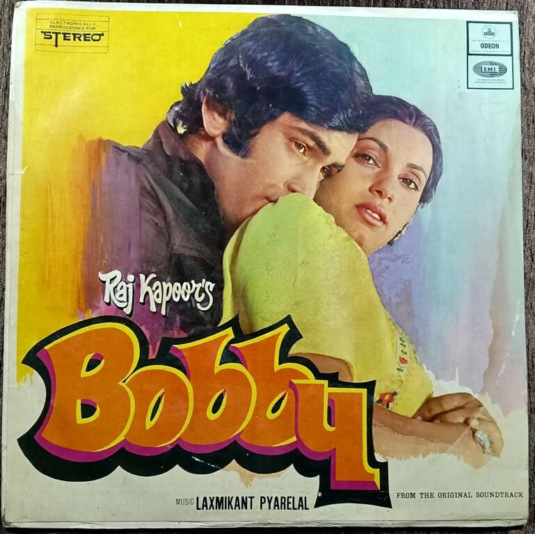 Bobby (1973) Laxmikant-Pyarelal Pre-Owned Vinyl, 12" Double Ring Odeon LP Record