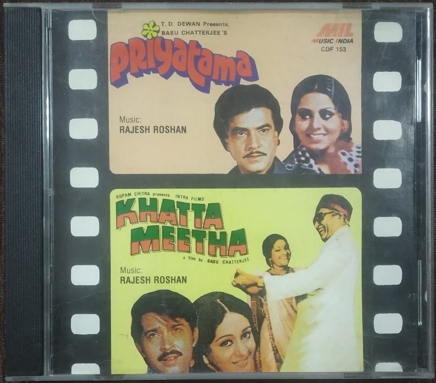 Priyatama (1977) Rajesh Roshan / Khatta Meetha (1977) Rajesh Roshan Pre-Owned Music India Audio CD