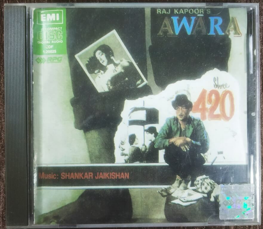 Awaara (1951) Shankar-Jaikishan / Shree 420 (1955) Shankar-Jaikishan Pre-Owned EMI Imported Audio CD