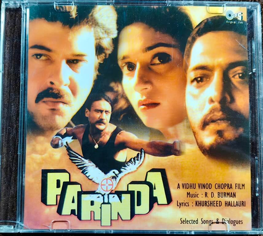 Parinda (1989) R. D. Burman Bollywood OST Pre-Owned Tips Audio CD