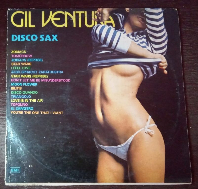 Gil Ventura – Disco Sax ( 1977) Pre-Owned Vinyl, 12" LP Record