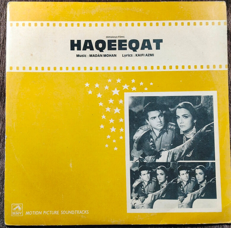 Haqeeqat (1964) Music by Madan Mohan Pre-Owned Vinyl, 12" HMV LP Record