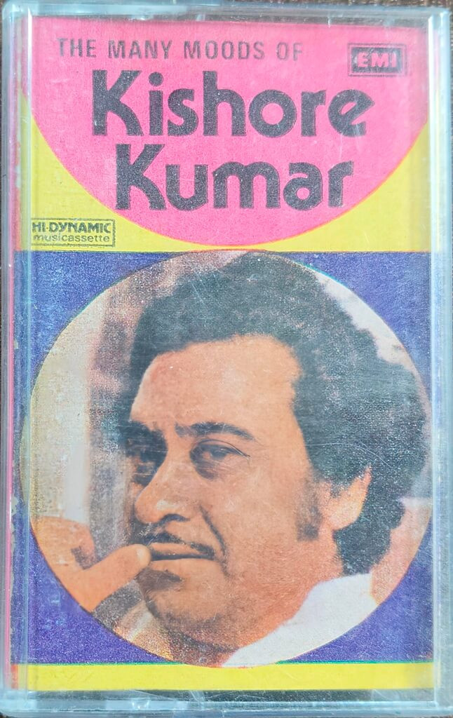 Kishore Kumar – The Many Moods Of Kishore Kumar (1981) Bollywood OST Compilation Album Pre-Owned  EMI – Hi-Dynamic Audio Cassette