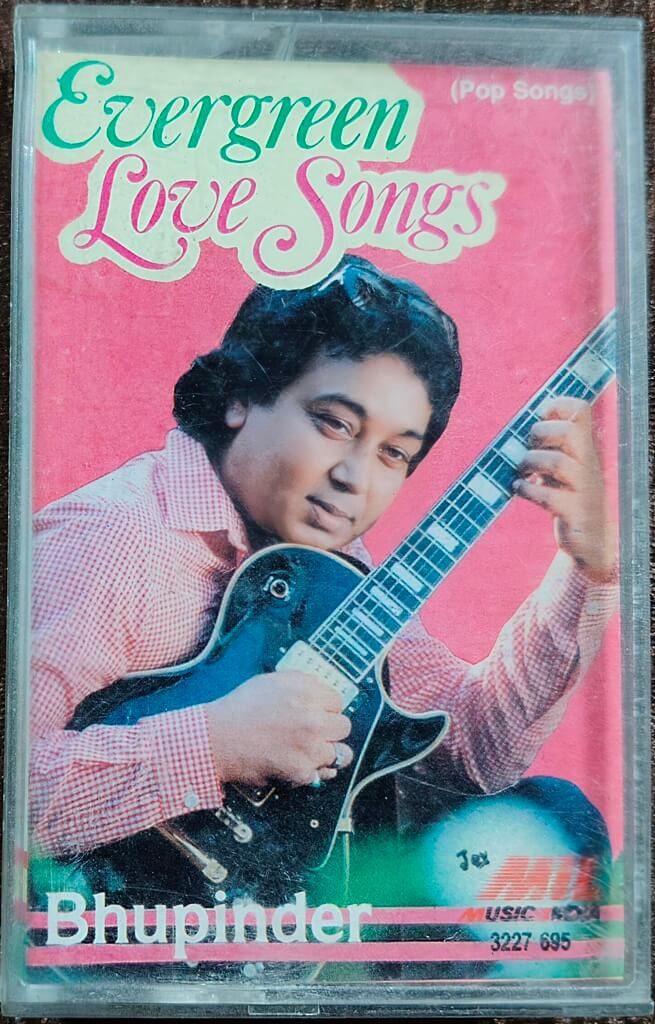 Bhupinder Singh - Evergreen Love Songs (1983) Bhupinder Singh Bollywood OST Compilation Album Pre-Owned Music India Audio Cassette