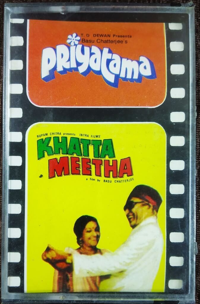 Priyatama (1977) Rajesh Roshan / Khatta Meetha (1977) Rajesh Roshan Pre-Owned Music India Audio Cassette