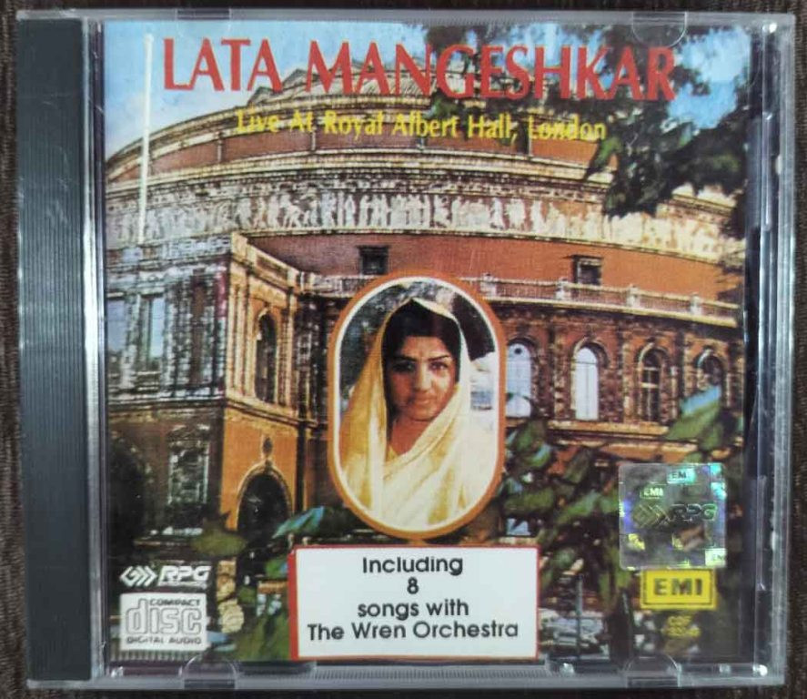 Lata Mangeshkar – Live At Royal Albert Hall London (1989) Compilation Pre-Owned EMI Imported Audio CD