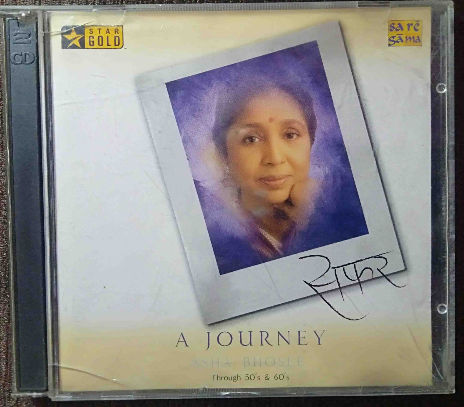 Asha Bhosle - Safar A Journey (2002) Compilation Pre-Owned RPG - SA RE GA MA Double Audio CD