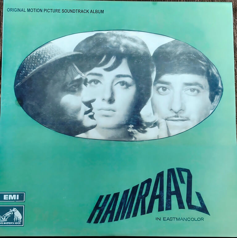 Hamraaz (1967) Ravi Pre-Owned Vinyl, 12" His Master's Voice LP Record