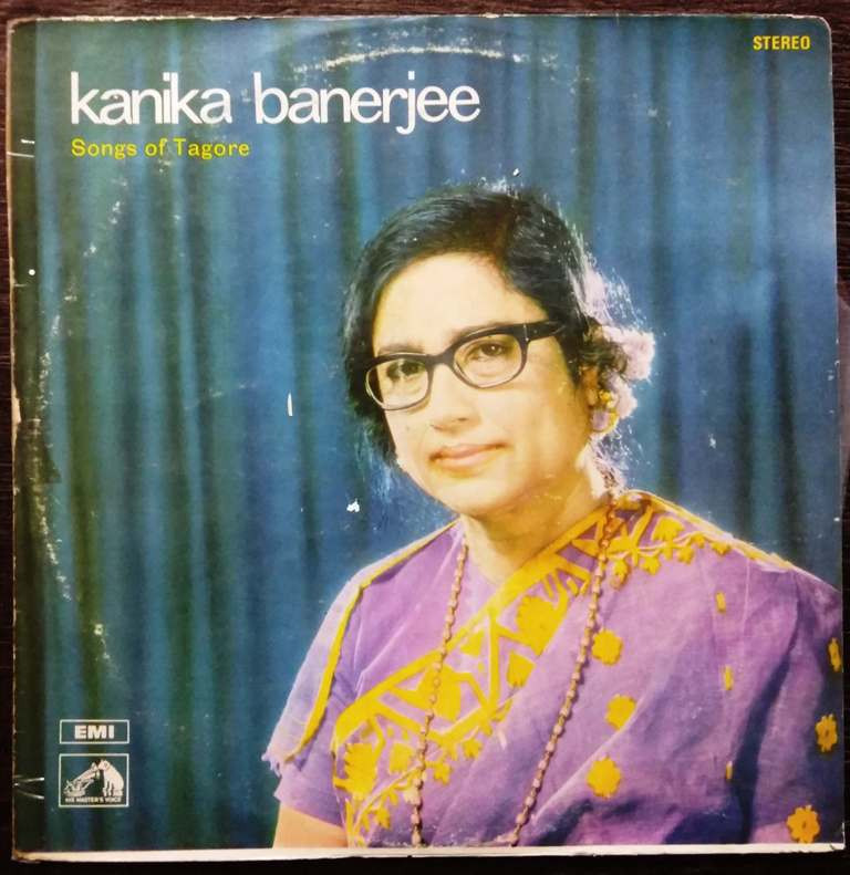 Kanika Banerjee – Songs Of Tagore (1973) Rabindranath Tagore Pre-Owned Vinyl, 12" LP Record