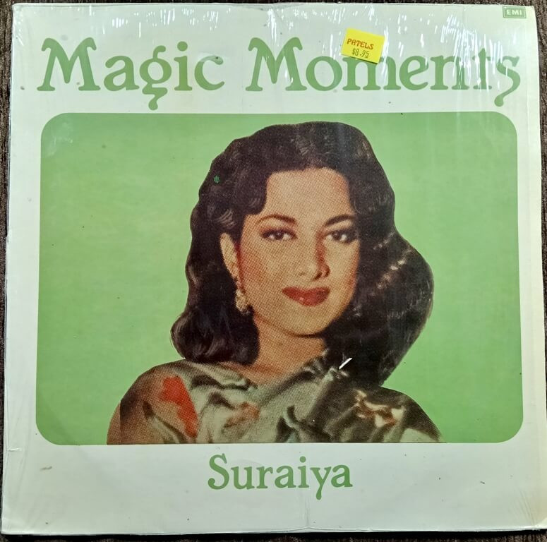 Suraiya – Magic Moments (1985) Bollywood OST Compilation Pre-Owned Vinyl, 12" Music For Pleasure LP Record