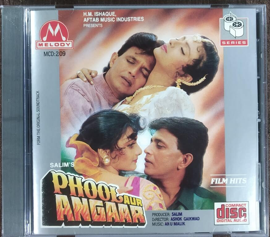 Phool Aur Angaar (1993) Anu Malik Pre-Owned Melody, S-Series Audio CD