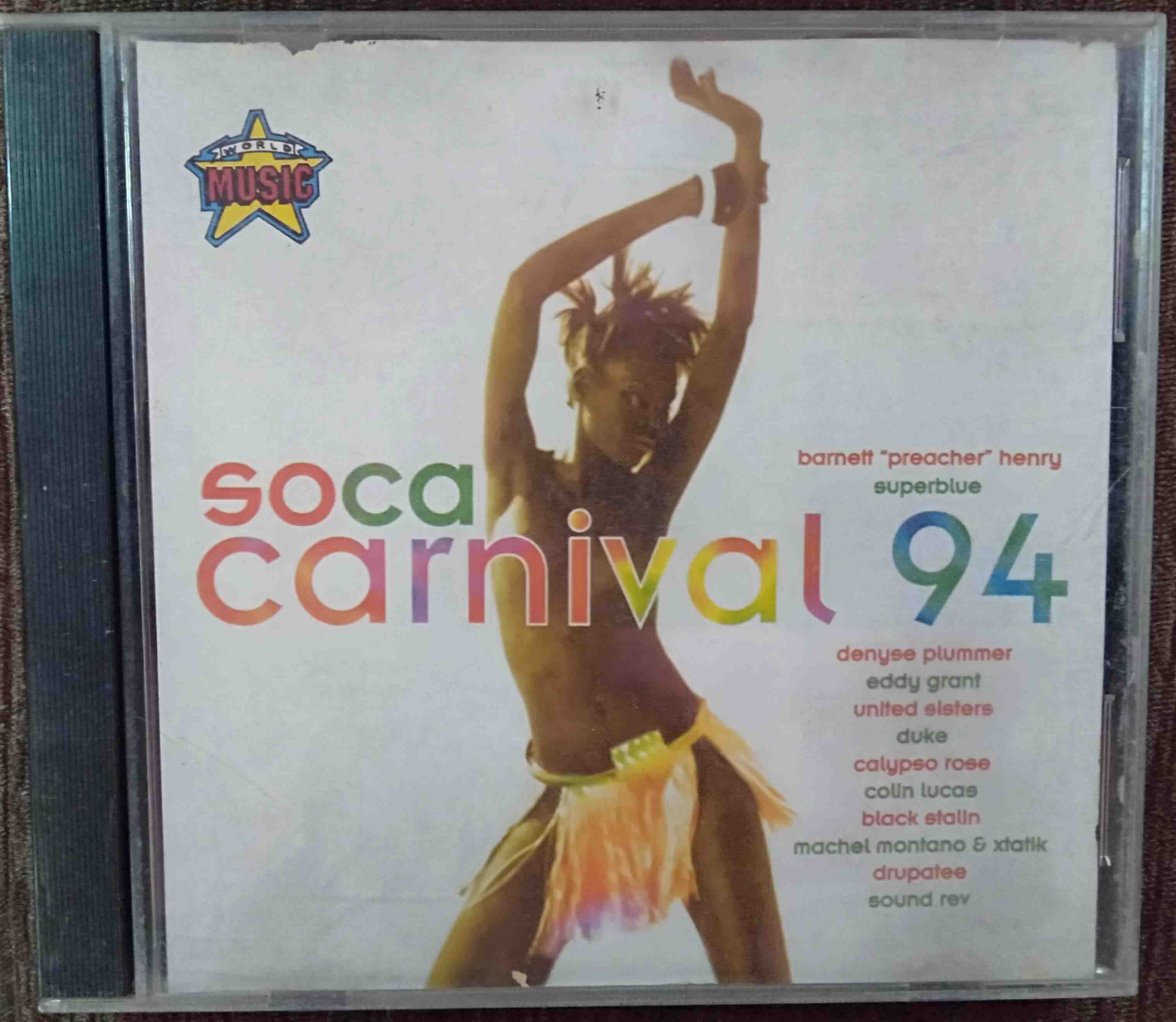 Soca Carnival 94 (1994) Compilation Pre-Owned World Music Imported Audio CD