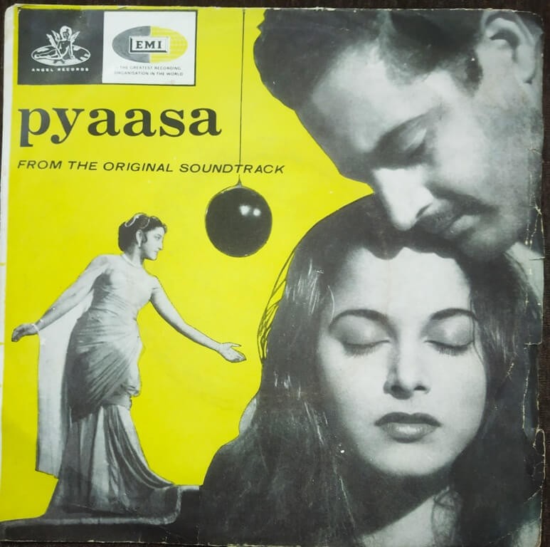 Pyaasa (1957) S.D. Burman Pre-Owned Vinyl, 7" EP Record