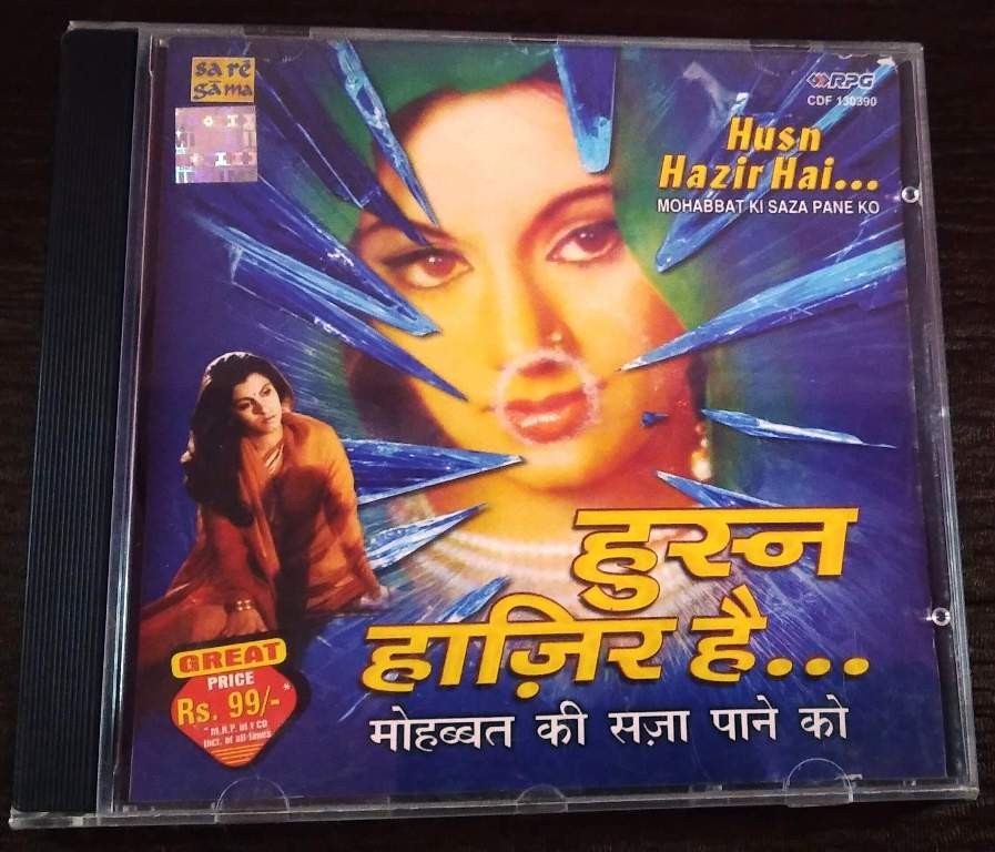 Husn Hazir Hai - Mohabbat Ki Saza Pane Ko (2002) Pre-Owned Sa Re Ga Ma, RPG Audio CD