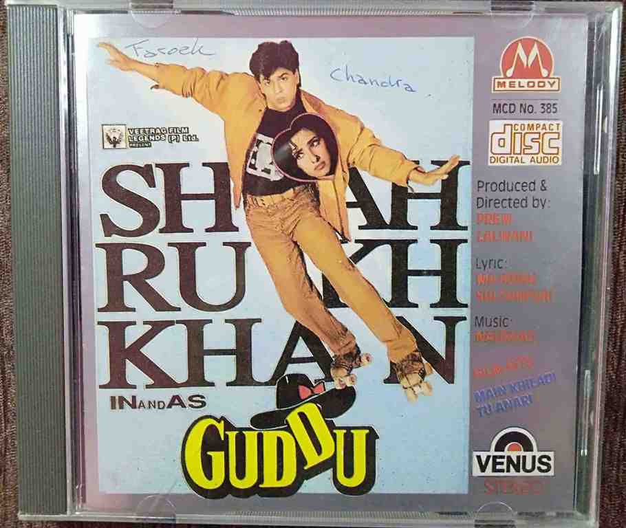 Guddu (1995) Naushad Pre-Owned Venus, Melody Audio CD