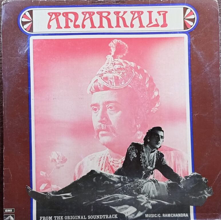 Anarkali (1953) C. Ramchandra Pre-Owned Vinyl, 12" LP Record