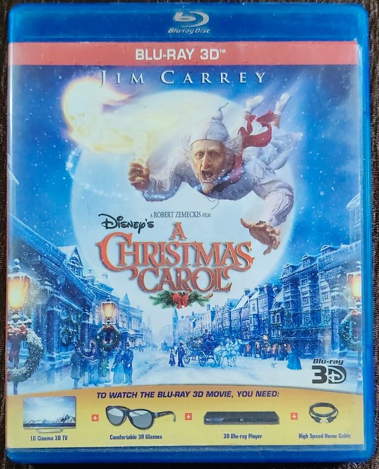 A Christmas Carol (2009) Robert Zemeckis Pre-Owned Sony Dadc Blu Ray 3D Disc