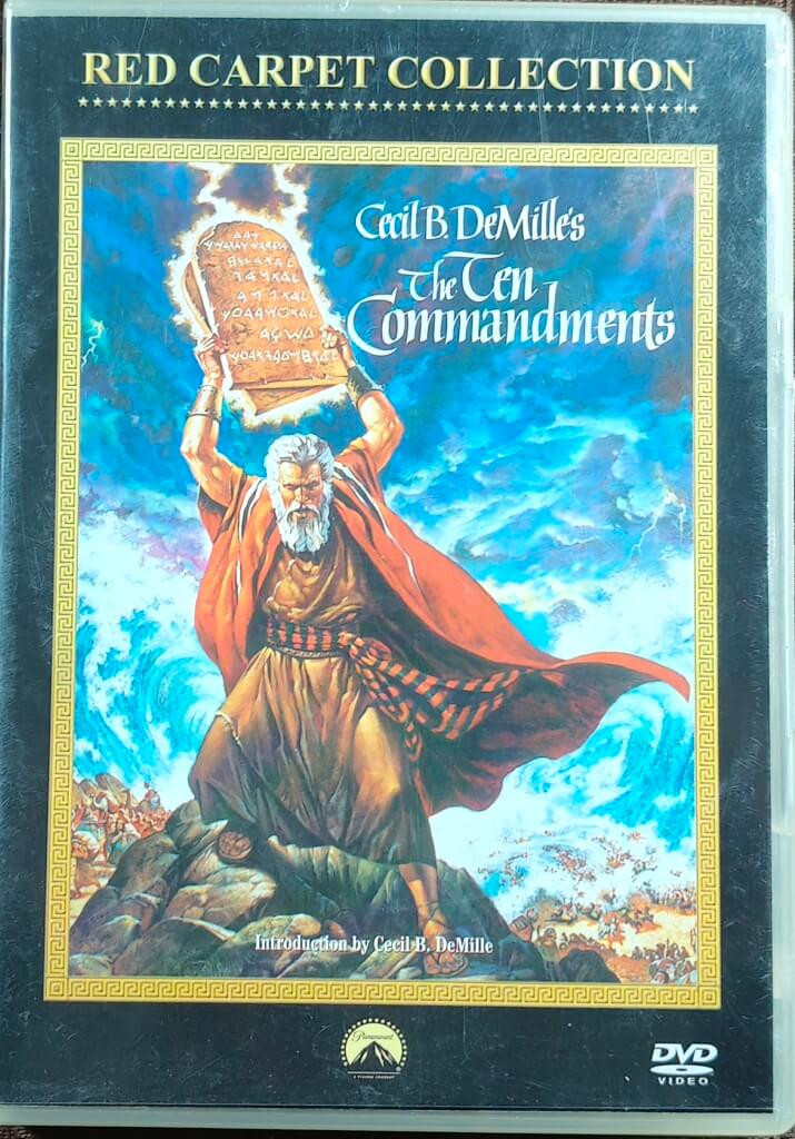 The Ten Commandments (1956) Directed by Cecil B. DeMille & Music by Elmer Bernstein Mainstream Hollywood Classic Movie Pre-Owned Red Carpet Collection Double DVD CD Set