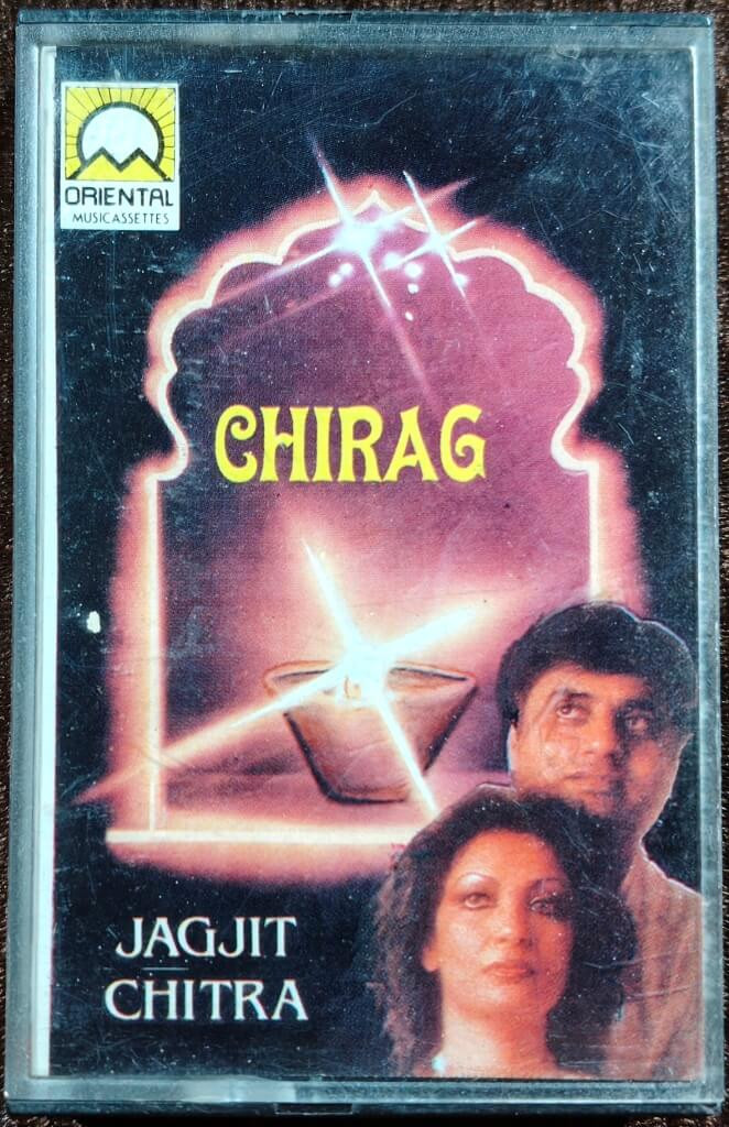 Jagjit Singh & Chitra Singh – Chirag (193) Ghazal Music Album Pre-Owned Oriental Musicassettes Audio Cassette