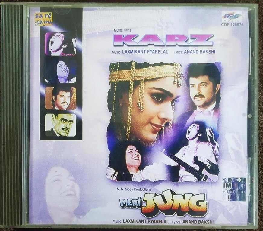 Karz (1980) Laxmikant-Pyarelal / Meri Jung(1985) Laxmikant-Pyarelal Pre-Owned  Audio CD
