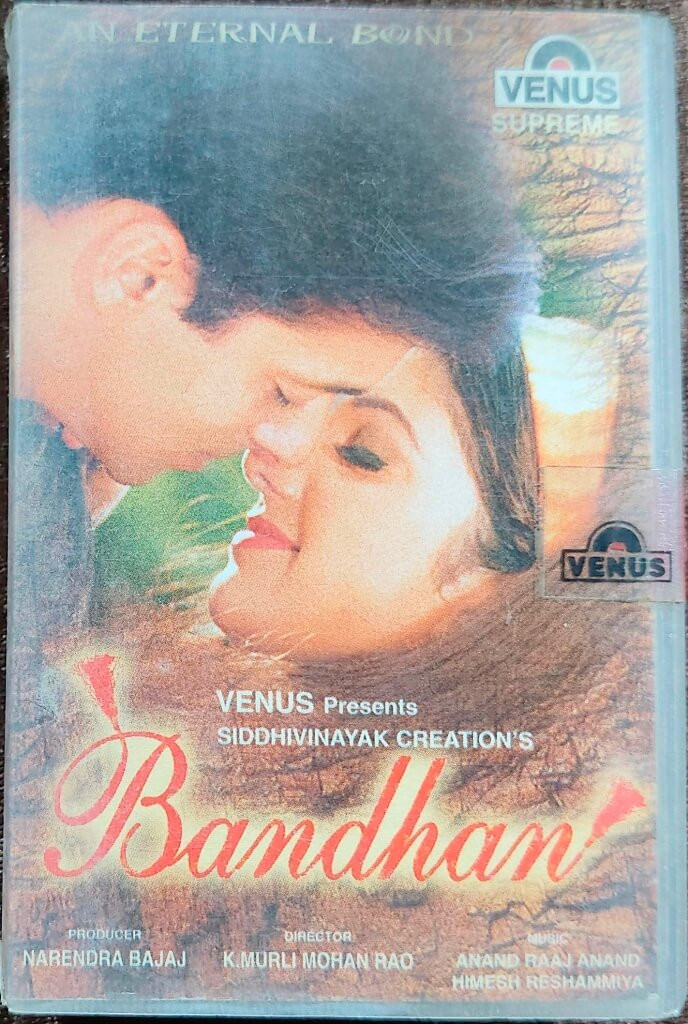 Bandhan (1998) Anand Raj Anand, & Himesh Reshammiya Bollywood OST Pre-Owned Audio Venus Audio Cassette