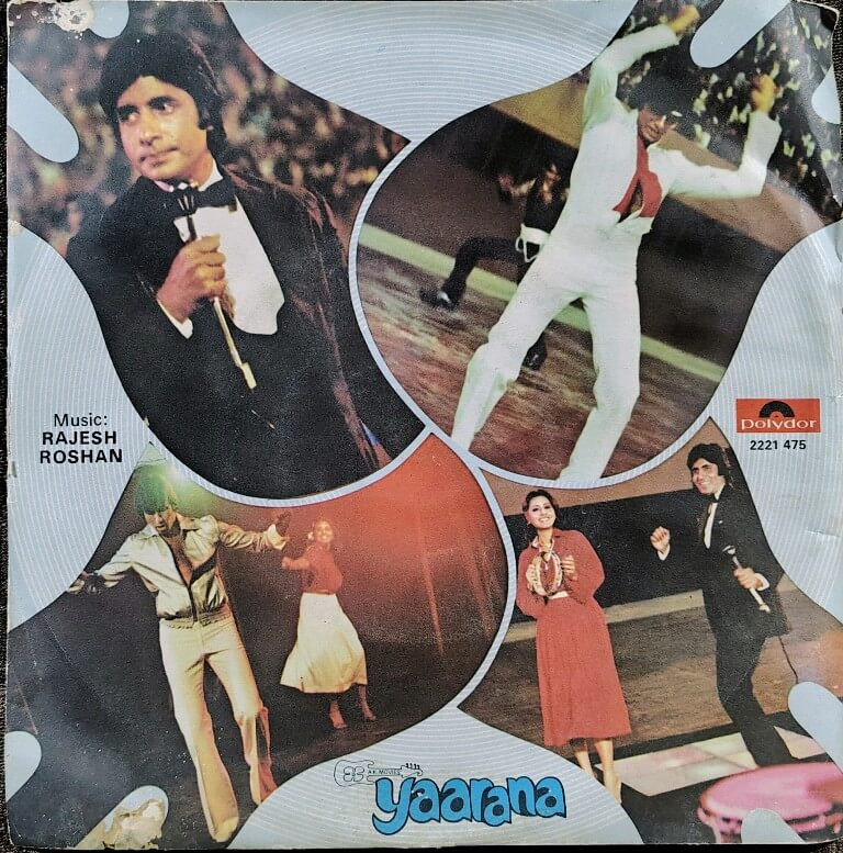 Yaarana (1980) Rajesh Roshan Pre-Owned Vinyl, 7" Polydor EP Record