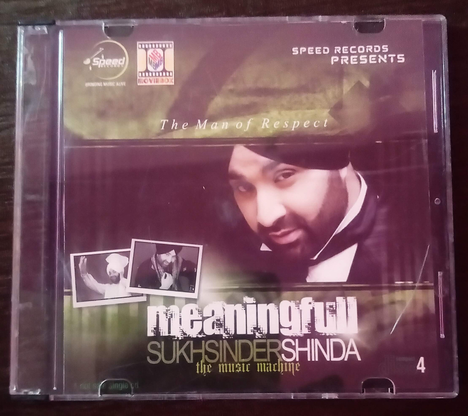 Sukshinder Shinda - Meaningfull - The Music Machine - Vol 4  Pre-Owned Speed Records Audio CD
