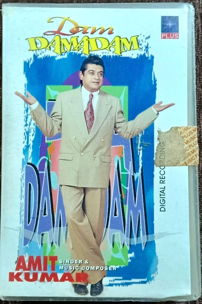 Amit Kumar – Dam Damadam (1997) Music By, Vocals – Amit Kumar Musical Album Pre-Owned Plus Music Audio Cassette