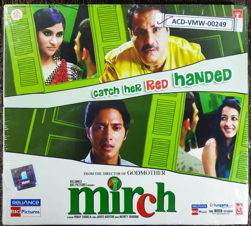 Mirch (2010) Monty Sharma Pre-Owned Big Music, T-Series Audio CD