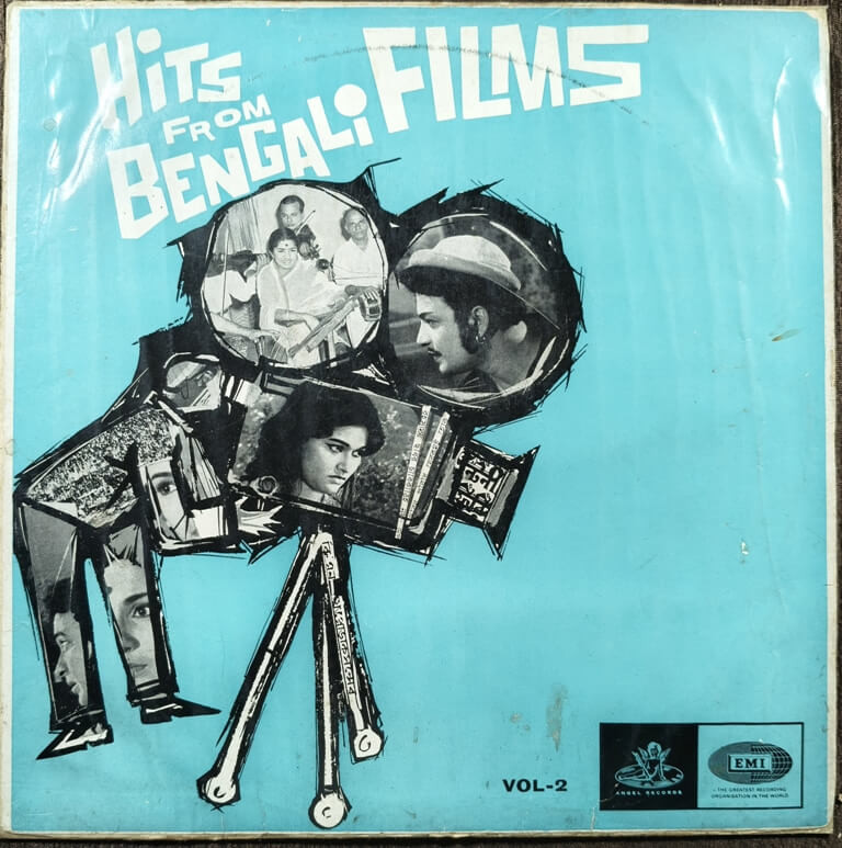 Hits From Bengali Films Vol-2 (1968) Bengali OST Compilation Pre-Owned 12" Vinyl, Angel Records LP Record