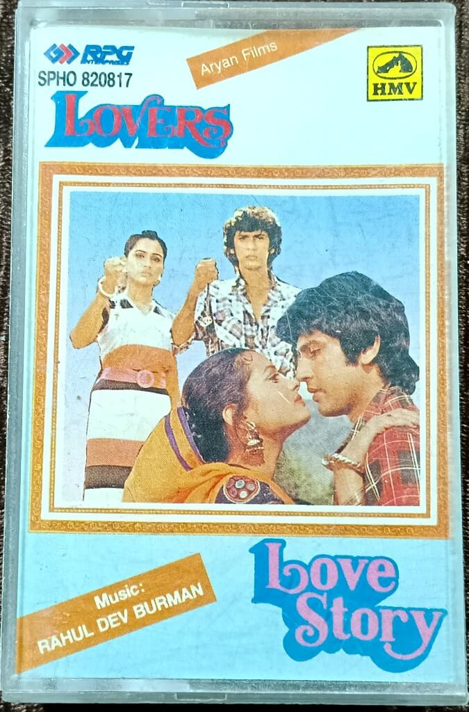 Lovers (1983) R.D. Burman / Love Story (1981) Rahul Dev Burman Pre-Owned HMV Audio Cassette