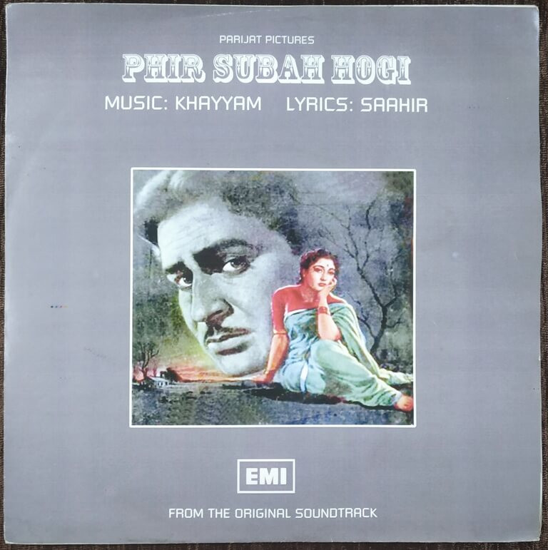 Phir Subah Hogi (1958) Khaiyyam Pre-Owned Vinyl, 7" EP Record