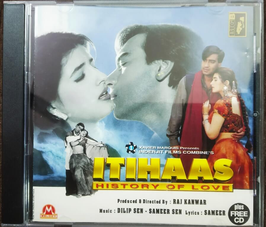 Itihaas (History Of Love) (1997) Dilip Sen-Sameer Sen Pre-Owned Big B Audio CD