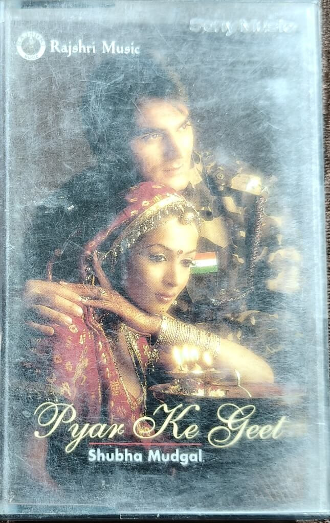 Shubha Mudgal- Pyar Ke Geet (1999) Sandesh Shandilya - non-film album Pre-Owned Rajshri Music Cassette