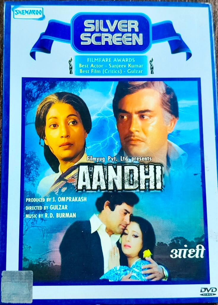 Aandhi (1975) Directed by Gulzar & Music by R. D . Burman Pre-Owned Shemaroo Single DVD