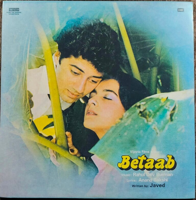 Betaab (1983) R.D. Burman Pre-Owned Vinyl, 12" HMV LP Record