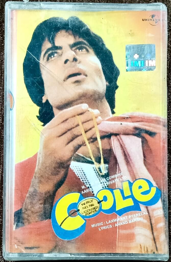 Coolie (1983) Laxmikant-Pyarelal Pre-Owned Music India Audio Cassette