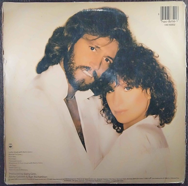 Barbra Streisand - Guilty (1980) Compilation Pre-Owned Vinyl, 12" LP Record