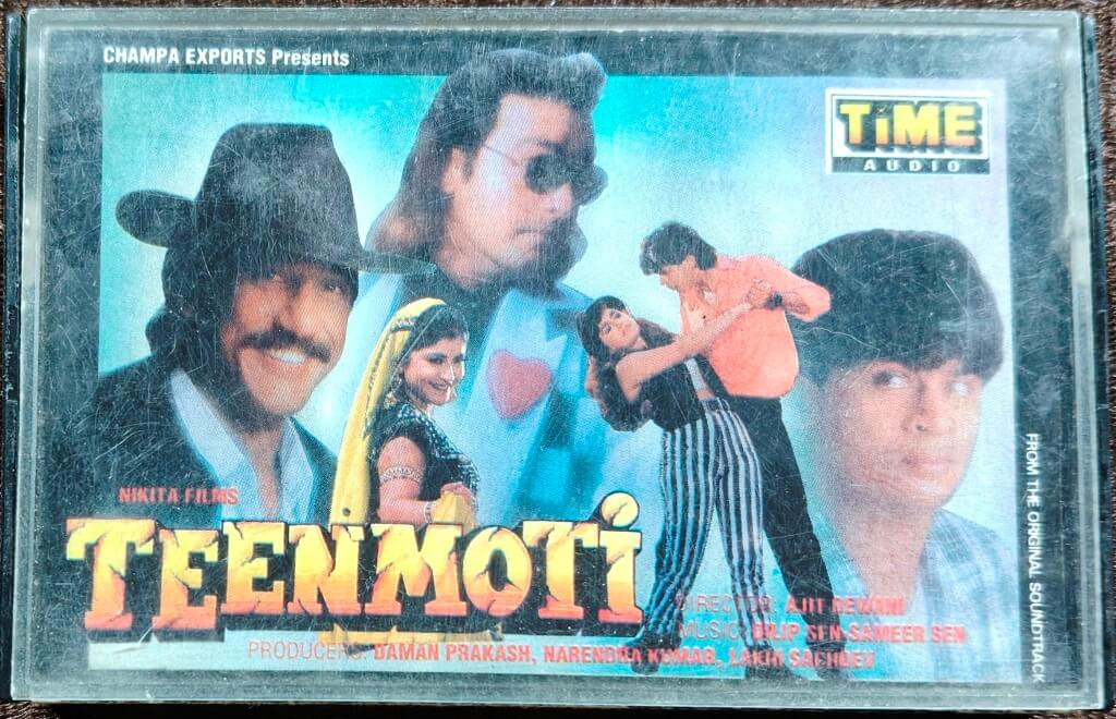Teen Moti (1980) Laxmikant-Pyarelal Pre-Owned Time Audio Audio Cassette