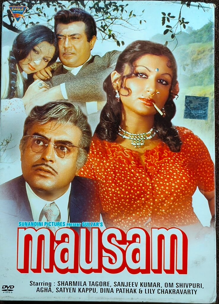 Mausam (1975) Directed by Gulzar & Music by Madan Mohan Mainstream Hindi Movie Pre-Owned Eagle Home Video DVD CD